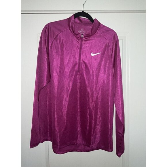 Nike Men's Challenger Court Long Sleeve Half-Zip Tennis Top CK9822-564‎ - Large - Picture 1 of 9
